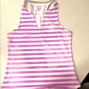 Nike drifit racer back tank